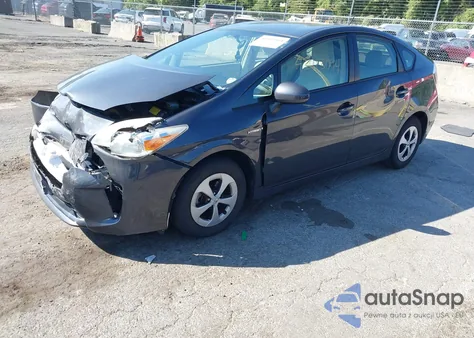 2012 Toyota Prius из США, поврежденный, VIN JTDKN3DU8C5386442